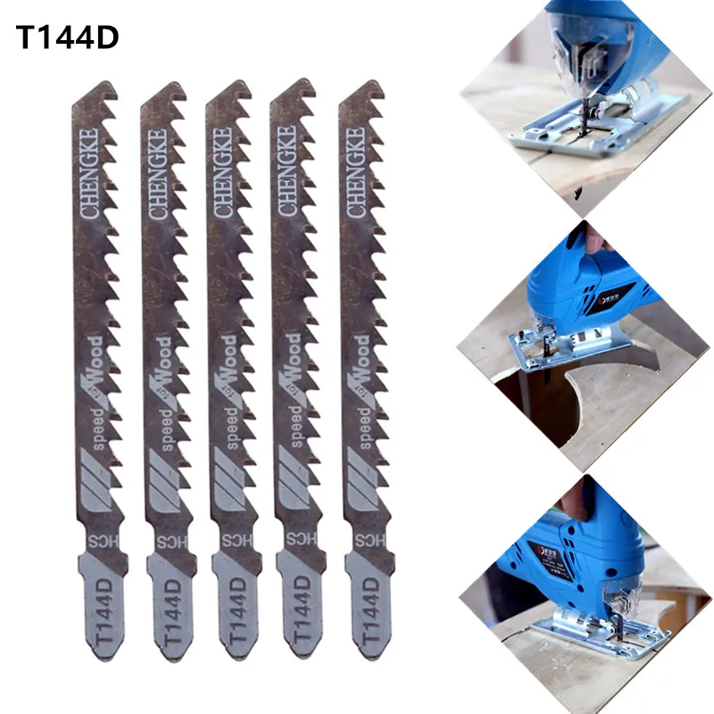 10pcs HCS T shank Saw Blades T144D Wood plastics Plywood Cutting for