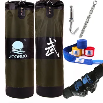 

100cm Training Fitness MMA Fighter Boxing Bag Hook Hanging Bag Sport Sand Punch Punching Bag Sandbag Saco Boxeo