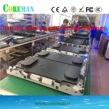 

front open cabinet led screen p10p8p16 stadium led screen cabinet