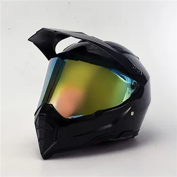 

Carbon Painting Full Face Motorcycle Helmet Racing Helmet Motocross Off Road Kask Casco De Moto Motociclista DOT Approved