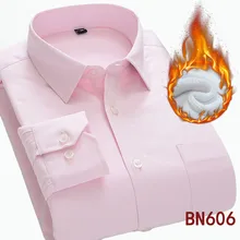 Зимняя теплая однотонная повседневная мужская рубашка с длинным рукавом плюс бархатная Мужская модная плотная фланелевая рубашка chemise homme теплая рубашка QC077