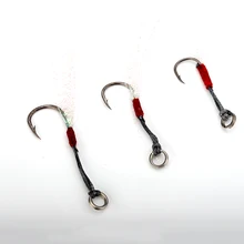 5 шт./упак. Вибрационный крючок свинцовые рыболовные крючки из высокоуглеродистой стали рыболовный крючок Профессиональный колючий крючок Морская Лодка рыболовные снасти