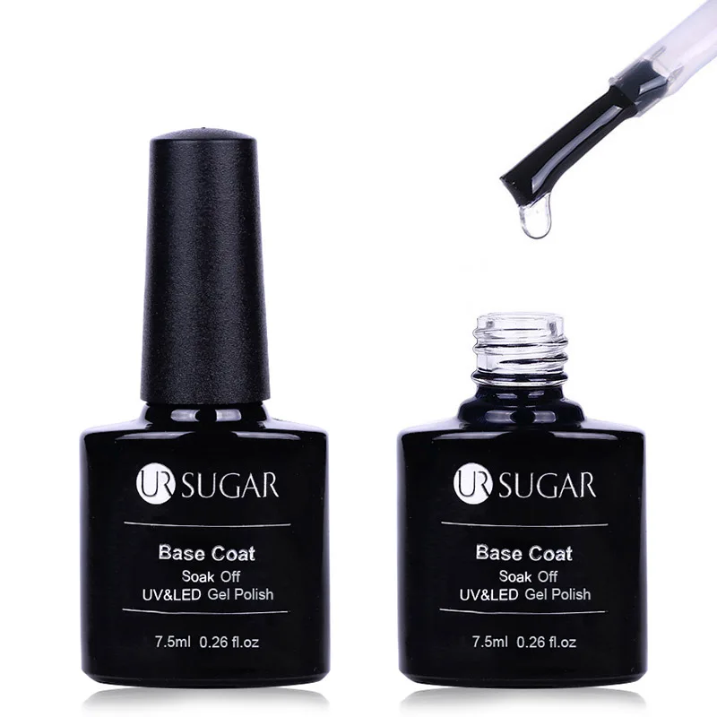 Ur Sugar Гель-лак для ногтей фиолетовая серия чистый лак для ногтей УФ-Гель-лак для дизайна ногтей длительное украшение маникюрный лак - Цвет: base coat