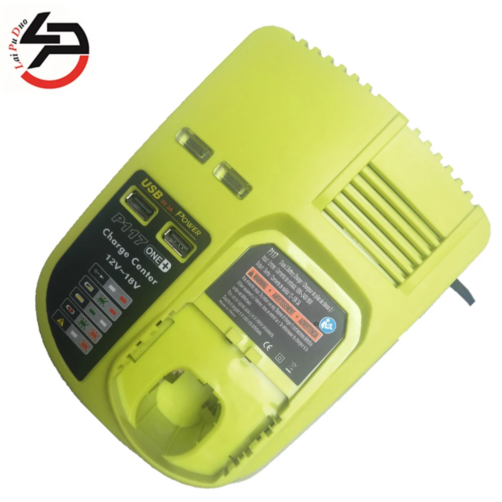 

P117 Replacement Charger for 12-18V NI-CD NI-MH Li-ion Battery for Ryobi Power Tools