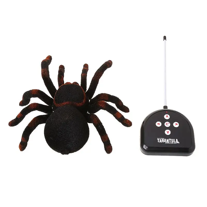 

Infrared Remote Control Simulation Fake Tarantula Spider Halloween Trick Toy