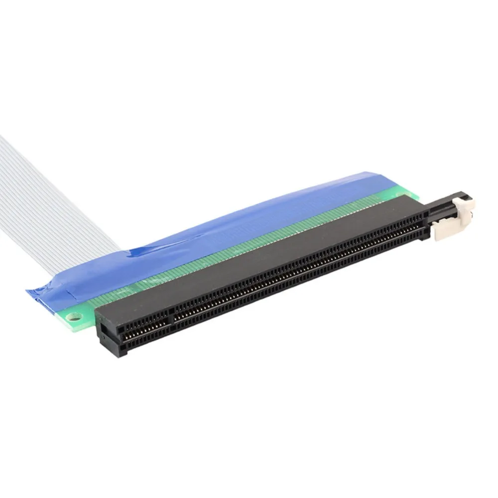 PCI E 1X 16X гибкий удлинитель Express 1 16 X адаптер конвертер переходная карта ленточный