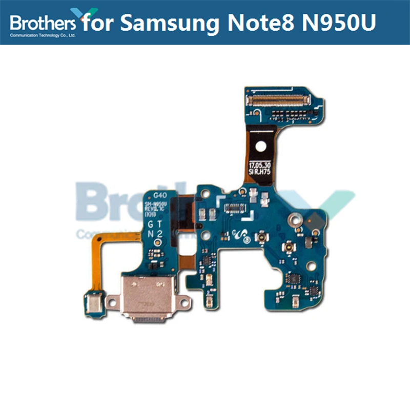 Type-C USB зарядка для Samsung Galaxy Note 8 N950U порт зарядного устройства док-разъем гибкий