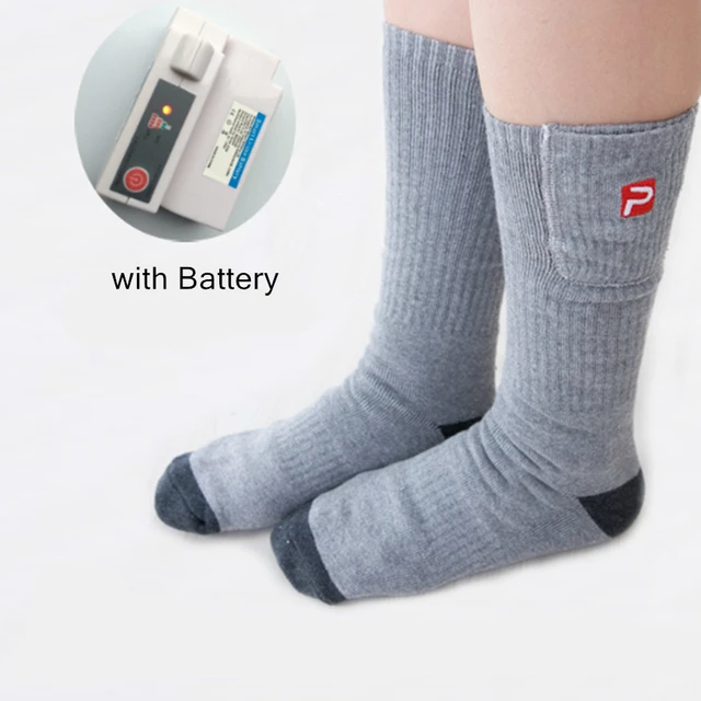 3.7V Smart Socks 2200mAh Battery Electric Heated Socks Keep Warming