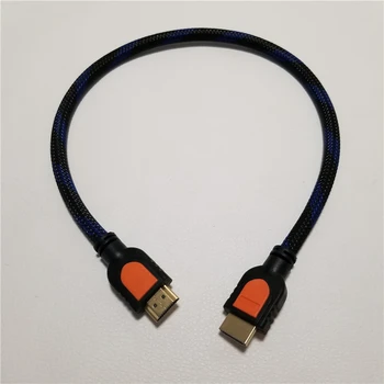 

Ver 1.3 HDMI Type A Adapter Data Extension Cable Male to Male Gilding Adapter Support 1080p with Net 50cm