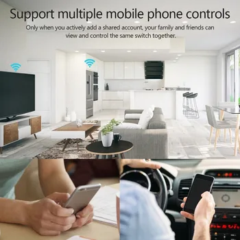

Home WiFi Smart Power Socket Remote Control Wireless Timer Switch Outlet EU Plug 8899