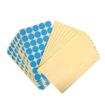 

25mm Bright Color Coded Round Blank Dots Label Stickers
