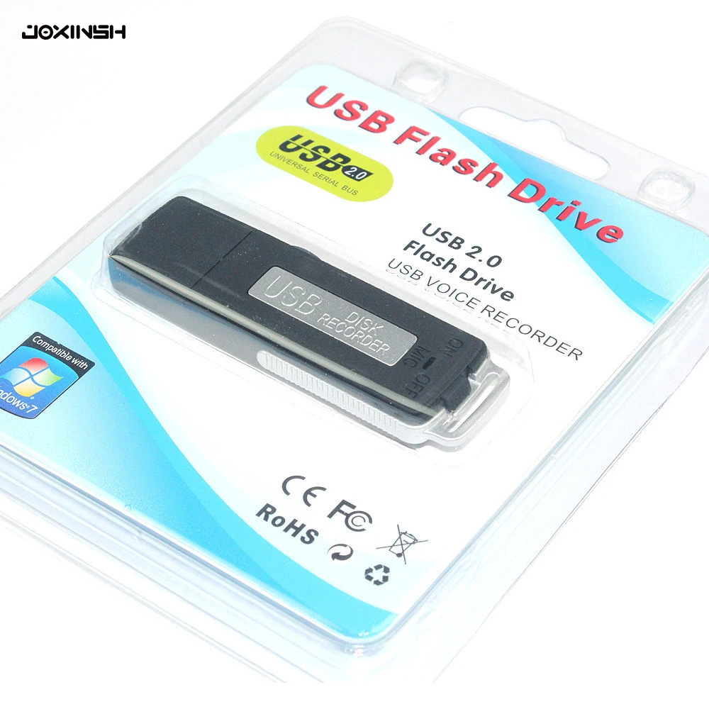 

8GB Mini USB Rechargeable Audio Voice Recorder 384kbps Good Quality Dictaphone with USB Flash Drive for Meeting Interview,Study