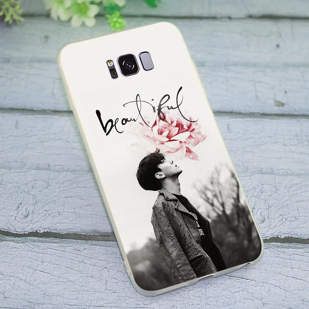 

EXO band BAEKHYUN SEHUN Case for Galaxy S8 Cover for Samsung Note 8 9 M10 M20 M30 S7 Edge S9 S10 Plus S10e Covers Silicone TPU