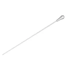 38x2 см серебряная металлическая ручка Смола палочка проводник дубинка серебро