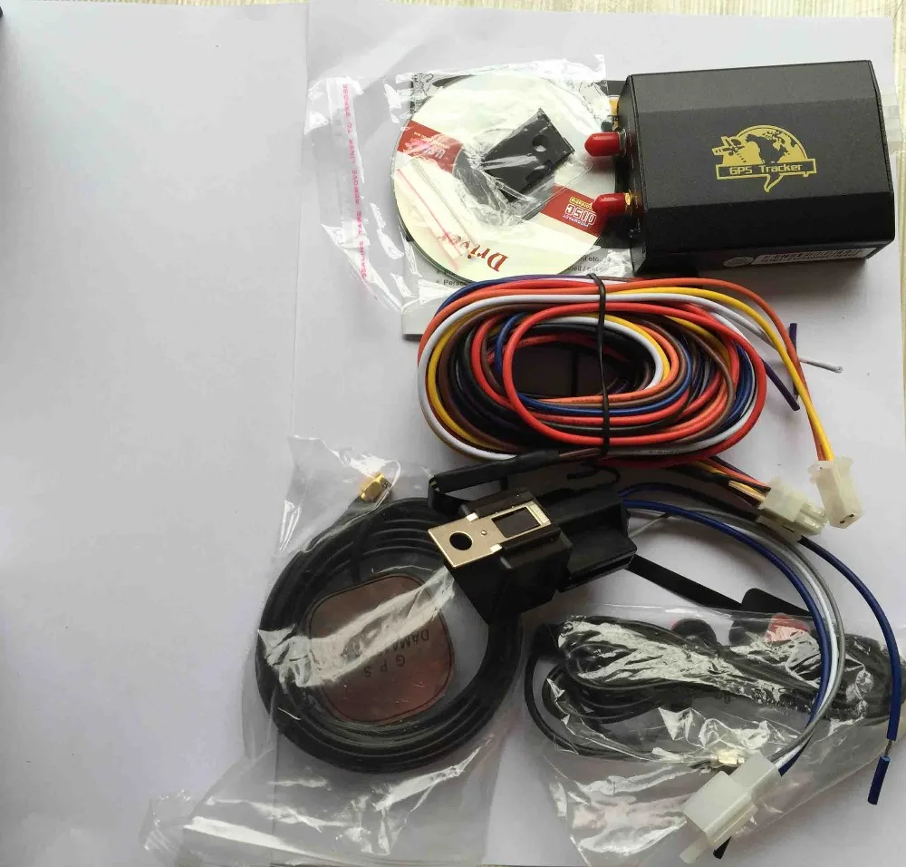 Оригинальный XEXUN TK103 2 автомобильный GPS трекер с двумя SIM картами отслеживание в