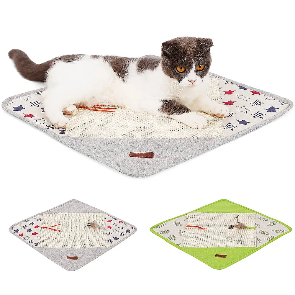 Cat Mat Pets Scratching Mat Toys Comfortable Rest Sleep Blanket