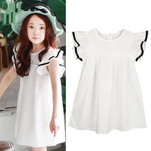 Toddler Girls Summer Dress Tulle Gowns For Little Girls Party Beach White Dresses Big Princess Girl Children Dress Clothing Toddler Girls Summer Dress Tulle Gowns For Little Girls Party Beach White Dresses Big Princess Girl Children Dress Clothing