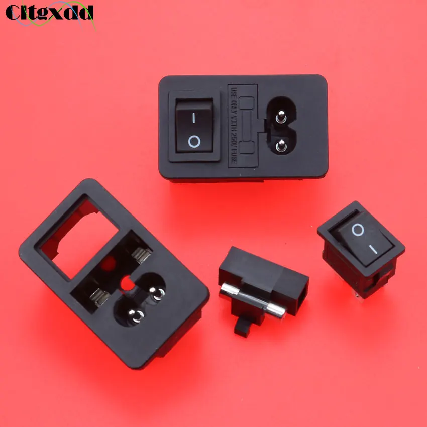 Электрическая розетка Cltgxdd 1 шт. 250 В 10 А IEC 320 C8|Электрические розетки| |
