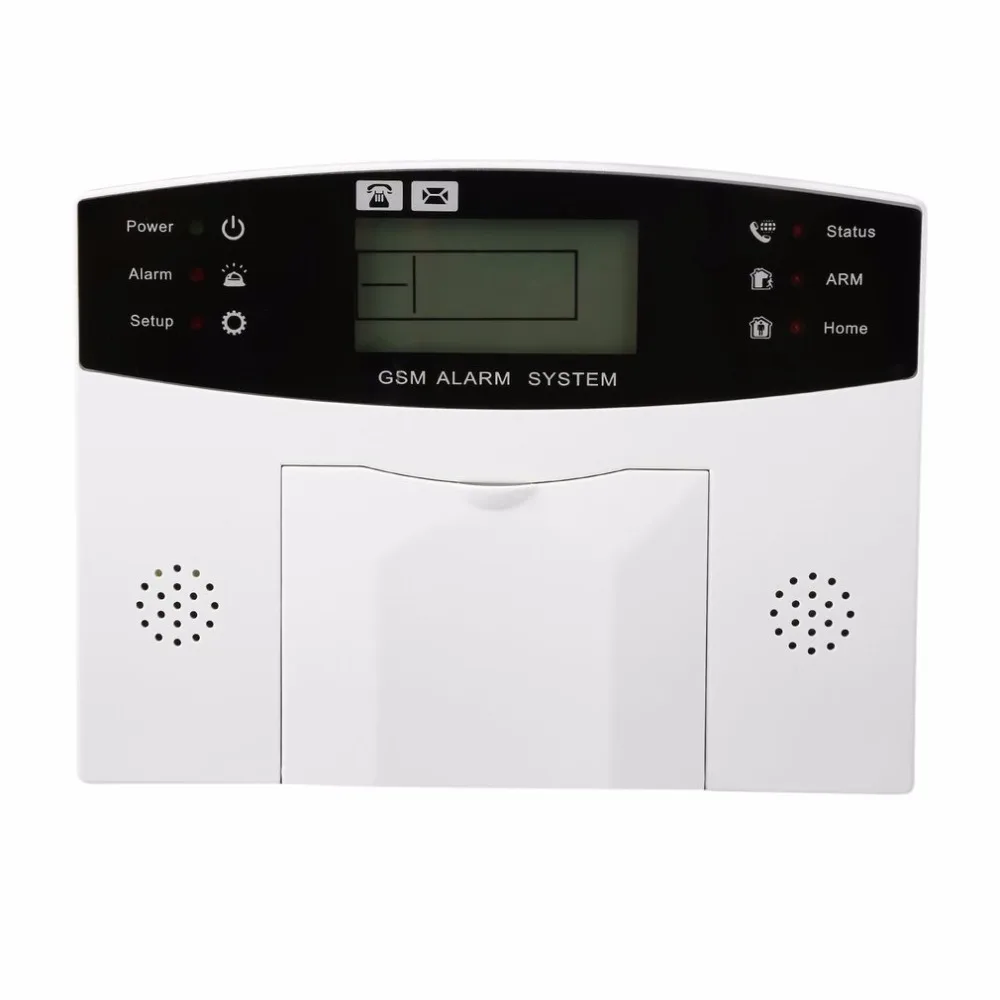 

LESHP 433 MHz GSM alarm system Wireless Alarm Clock Digital System PIR Detector Door Sensor Remote Control Home Burglar Security