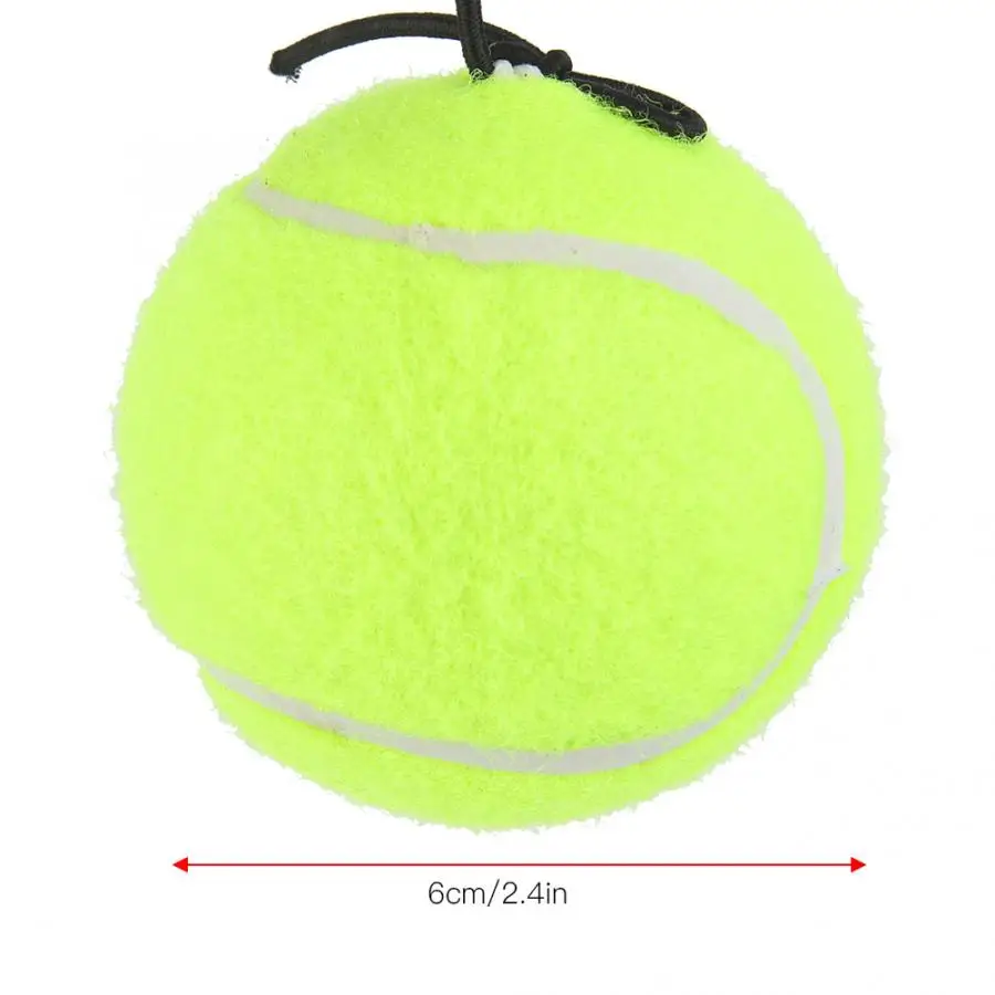 Высокое качество, эластичный теннисный мяч для тренировок, спортивные резиновые теннисные мячи с 4 м резиновой струной для теннисной практики