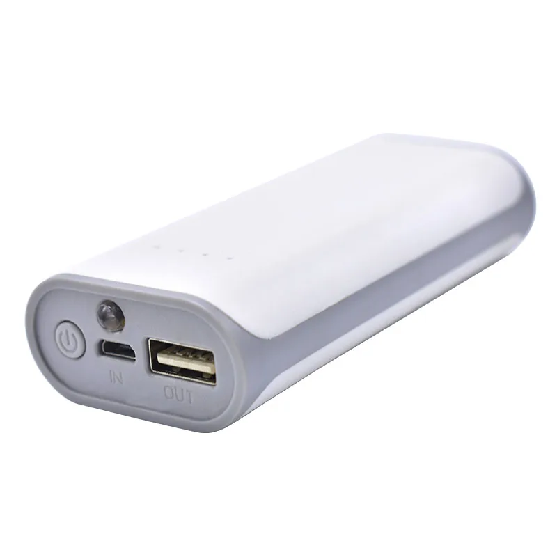 Мини USB внешний аккумулятор 7000 мАч 18650x2 портативный мобильный телефон зарядное