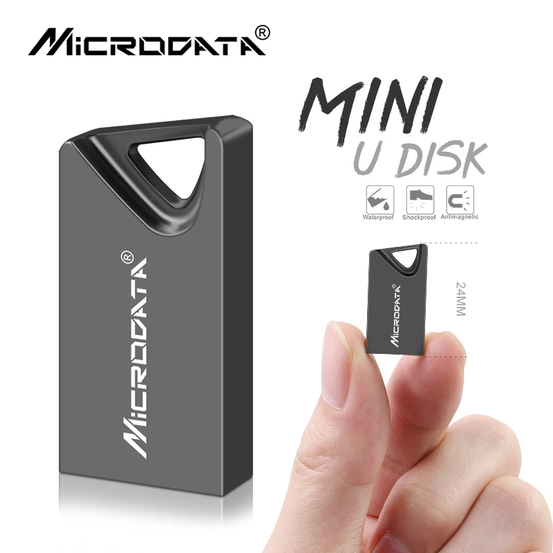 Супер мини USB флеш накопитель 64 ГБ 32 16 8 4 Гб флешка водонепроницаемый