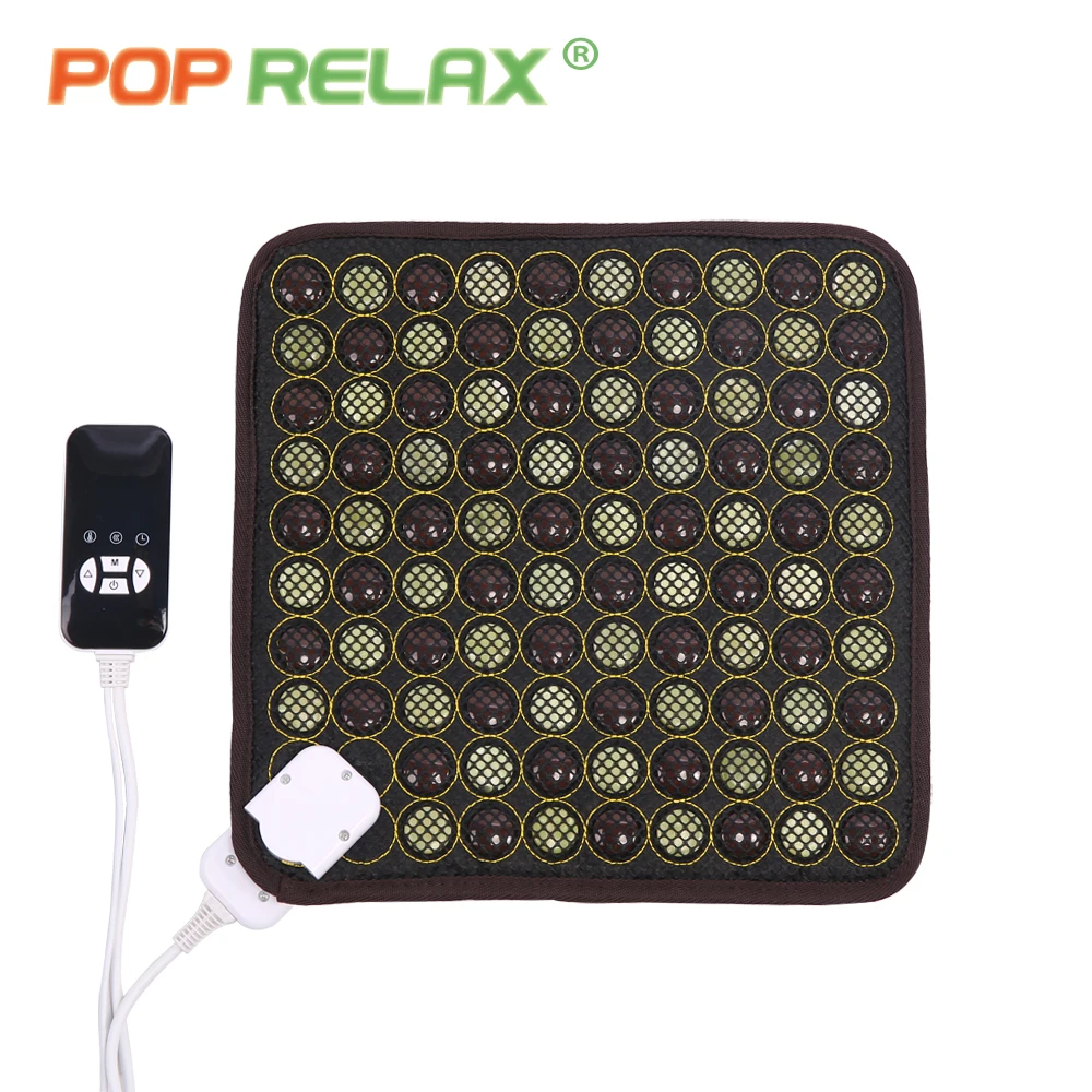 Массажный коврик POP RELAX с нефритом турмалином и электрическим подогревом|pain relief