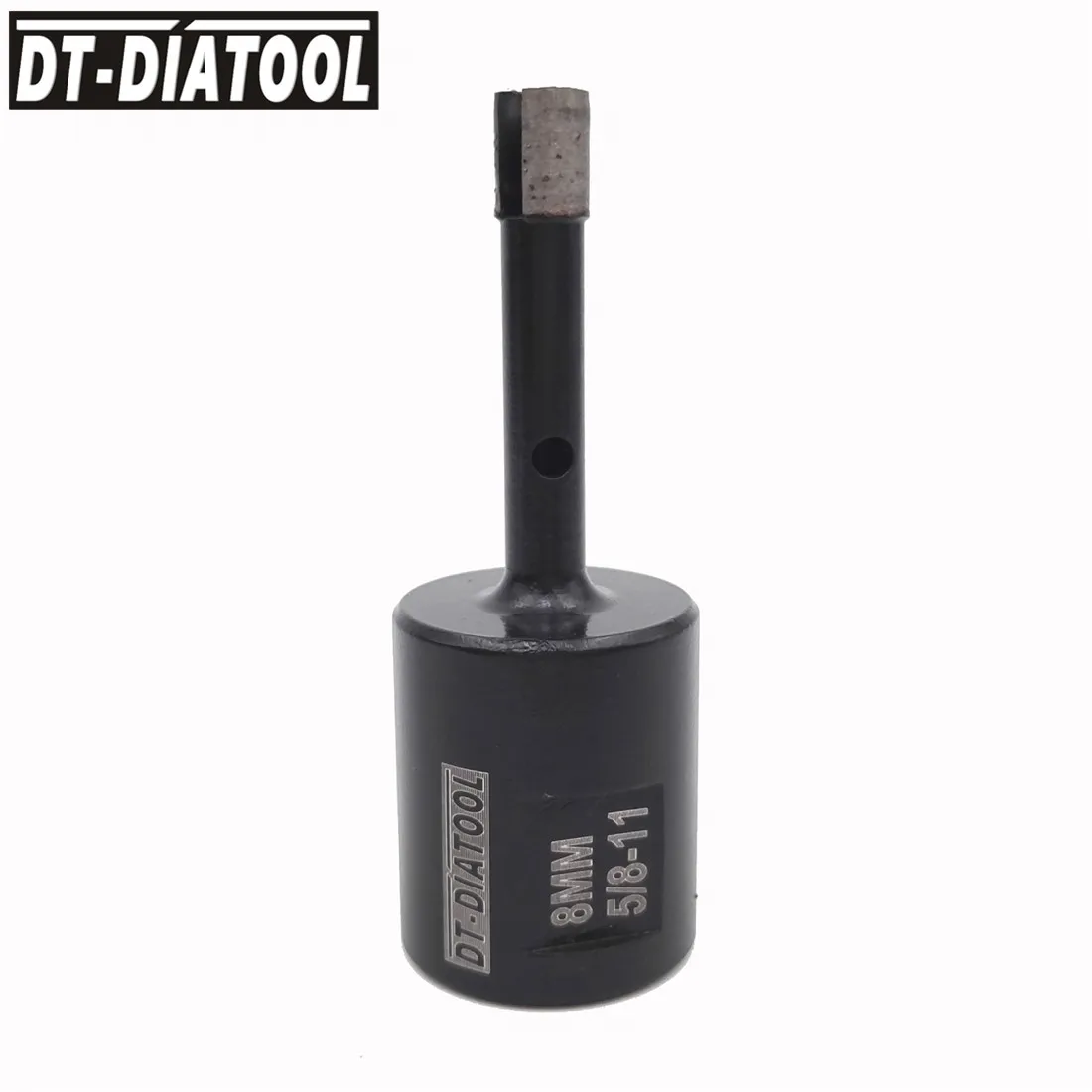 DT-DIATOOL 1pc Solid or Crown Segments Welded Diamond Drilling Core Bits (Wet) 5/8-11 thread Granite Drill Bits for hard granite