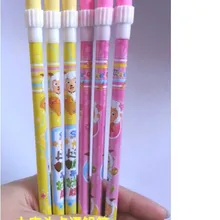 8 шт. карандашей НВ с ластиком Глава Детские деревянные карандаши оптом