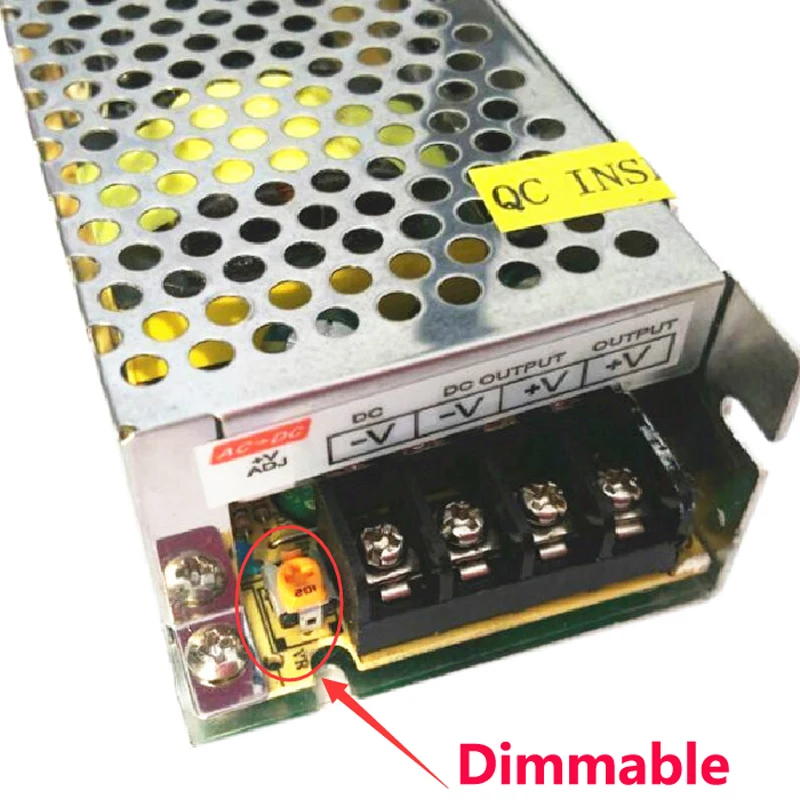 Выход DC12V источник питания 78 Вт 6500ма для RGB светодиодной ленты 3528 5050 трансформатор