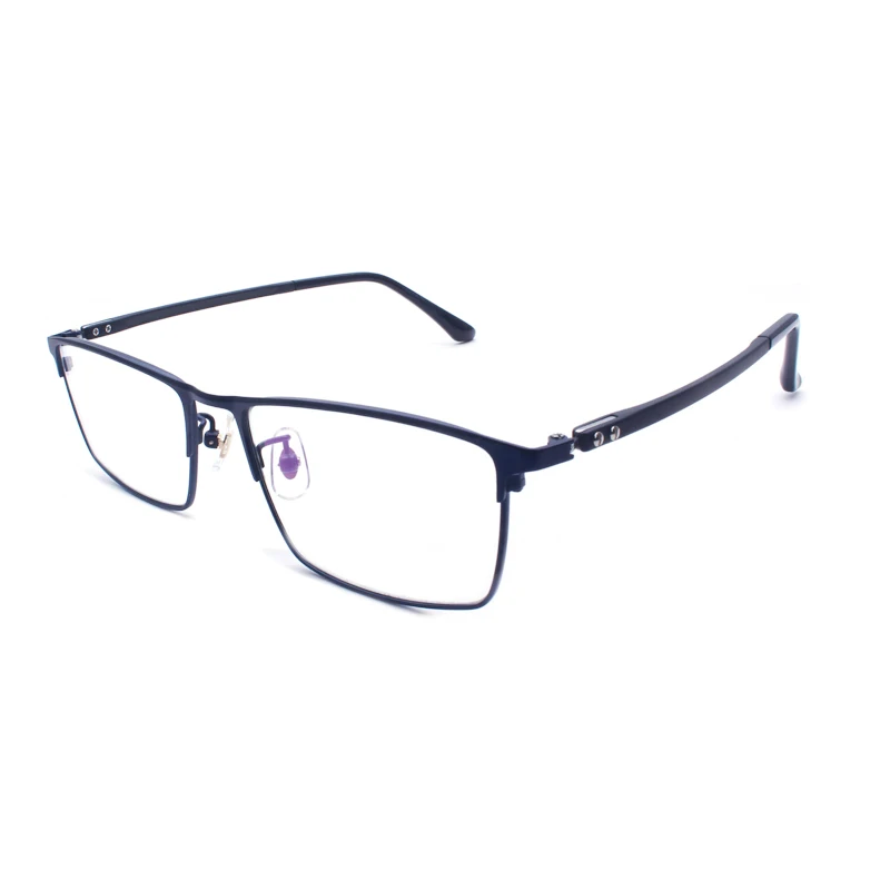 

Logorela Optical Spectacles Business Titanium Eyeglasses Frame For Men Eyewear Full rim Glasses with 4 Optional Colors P9922