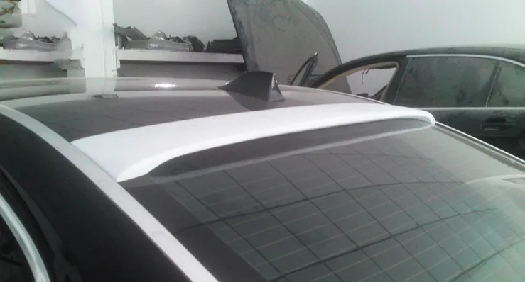 

For BMW F01 F02 7 Series roof Spoiler FRP Material rear window glass wing top Spoiler Primer and paint color AC style 2008-2015