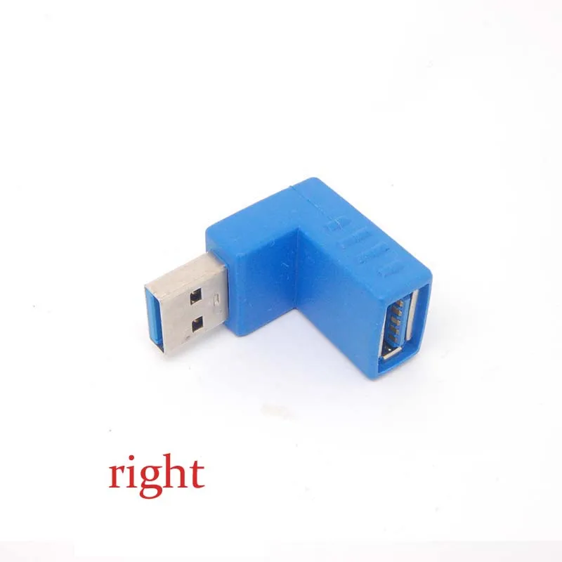 Удлинительный Кабель USB 3 0 A папа-Мама переходник под прямым углом 90 градусов