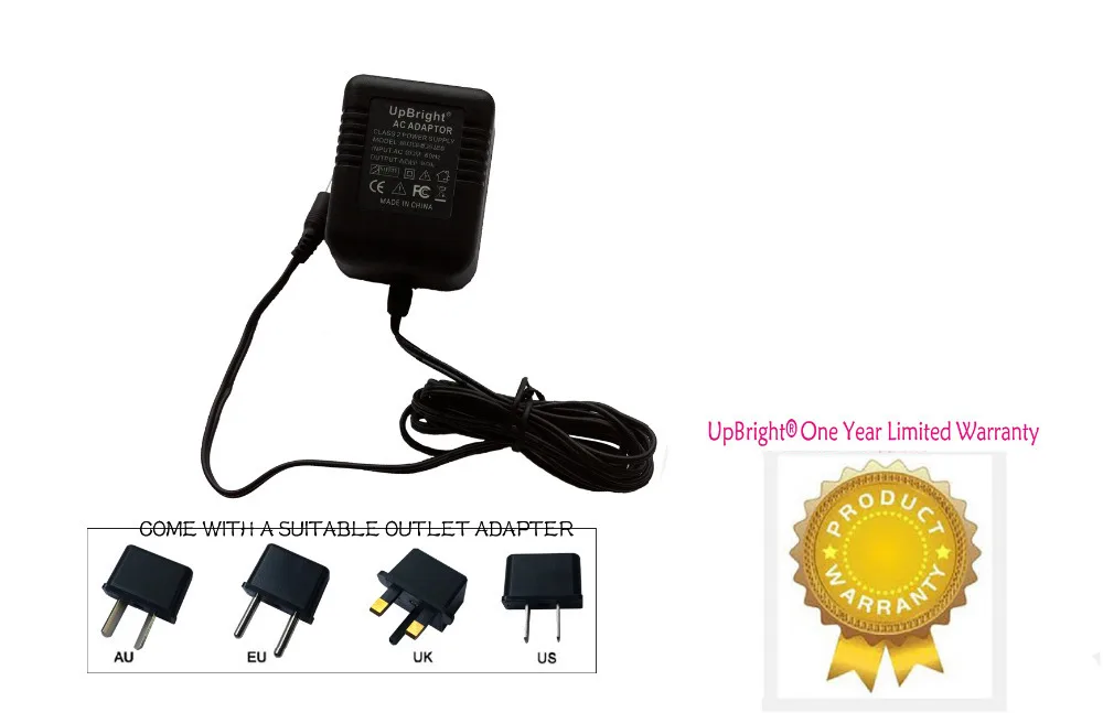 UpBright New ACAC Adapter For Warmkraft, Inc. Model No. DV1260 12VAC