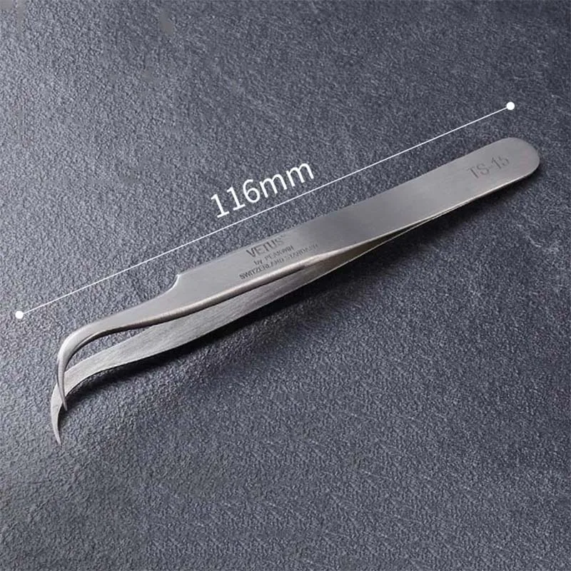 

Vetus Tweezers Eyelash Extension Tools TS Series Stainless Steel Eye Lashes Tweezers Hyperfine High Precision Anti Acid Yelix