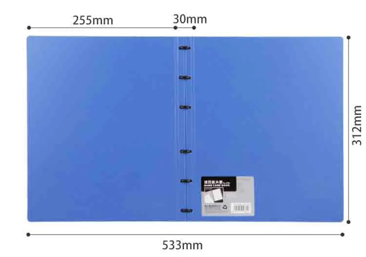 4-Color 300-Case-for-600-Card Business Card Holder & Card Stock for Office Stationery MPC00005-600 1 PC/Lot
