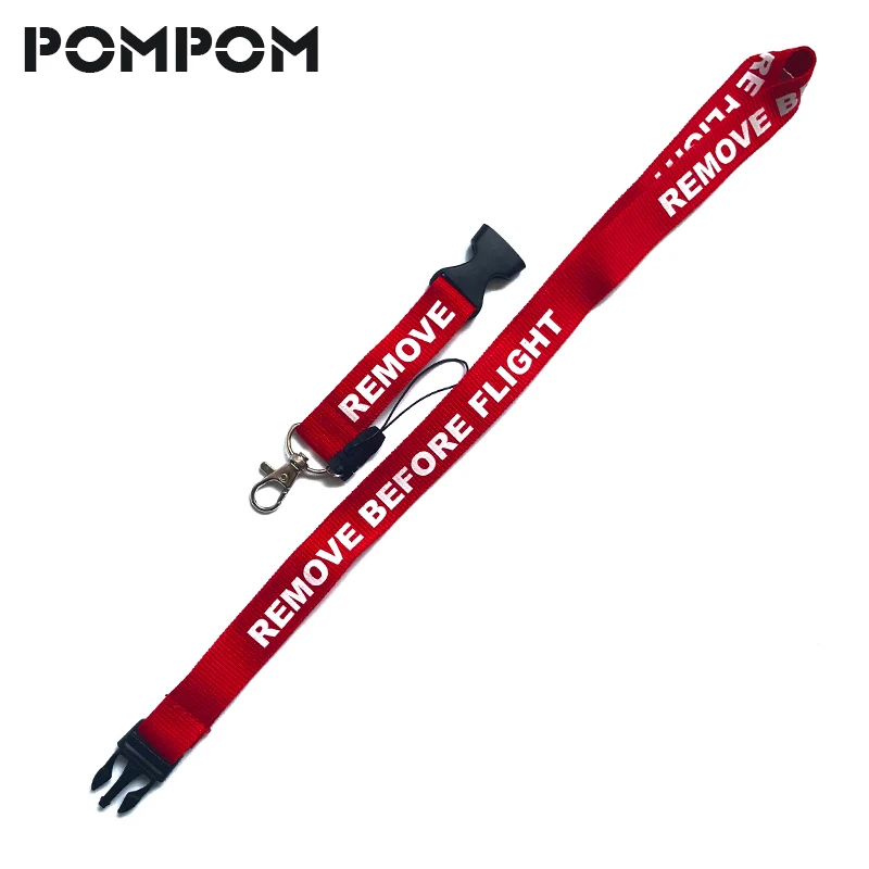 Remove Before Flight Lanyards Neck Strap For Card Badge Gym Key Lanyard for Mobile Phone USB Holder DIY Hang Rope Lariat Lanyard02