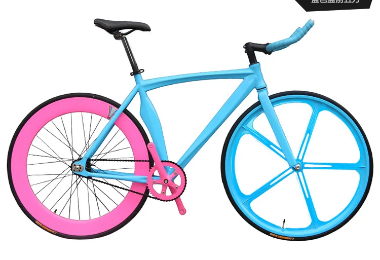 Cheap Original X-Front brand fixie Bicycle Fixed gear 46cm 52cm DIY  Claw handlebar speed road bike track bicicleta fixie bicycle 5