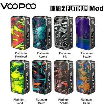 

Original VOOPOO DRAG 2 Platinum 177W Box Mod Vape Fit 18650 Battery Support 5ML Uforce T2 Tank Electronic Cigarette Mod Vape