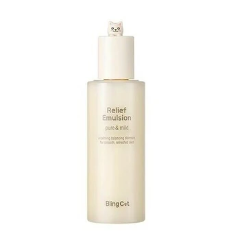 

TONYMOLY BLING CAT Relief Emulsion 130ml Soft Dense Face Emulsion Deep Moisturizing Essence Whitening Firming Facial Serum