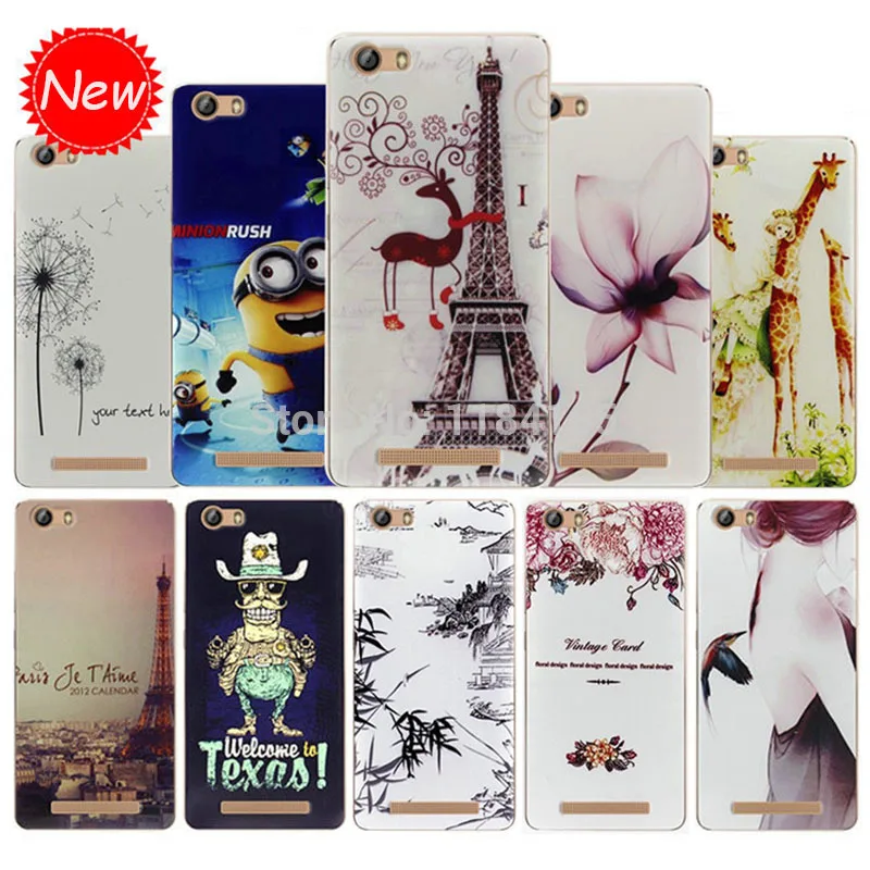 

9 Cartoon Colorful Patterns Color Painting Soft Skin Gel TPU Case for Highscreen Power Ice Phone Back Cover