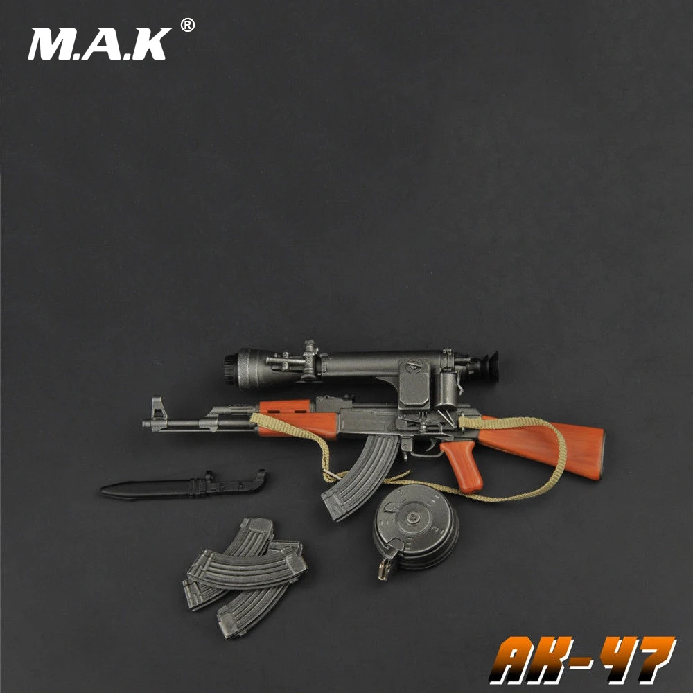 1/6 весы действие фигурка с оружием аксессуары AK47 модель оружия игрушки