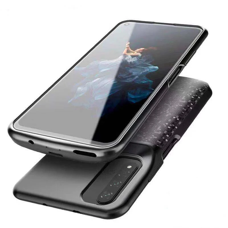 

QSACE 4700mAh Portable Battery Charger Cases For Huawei Honor 20 Pro Power Bank Case Extenal Battery For Honor 20 Power Cases