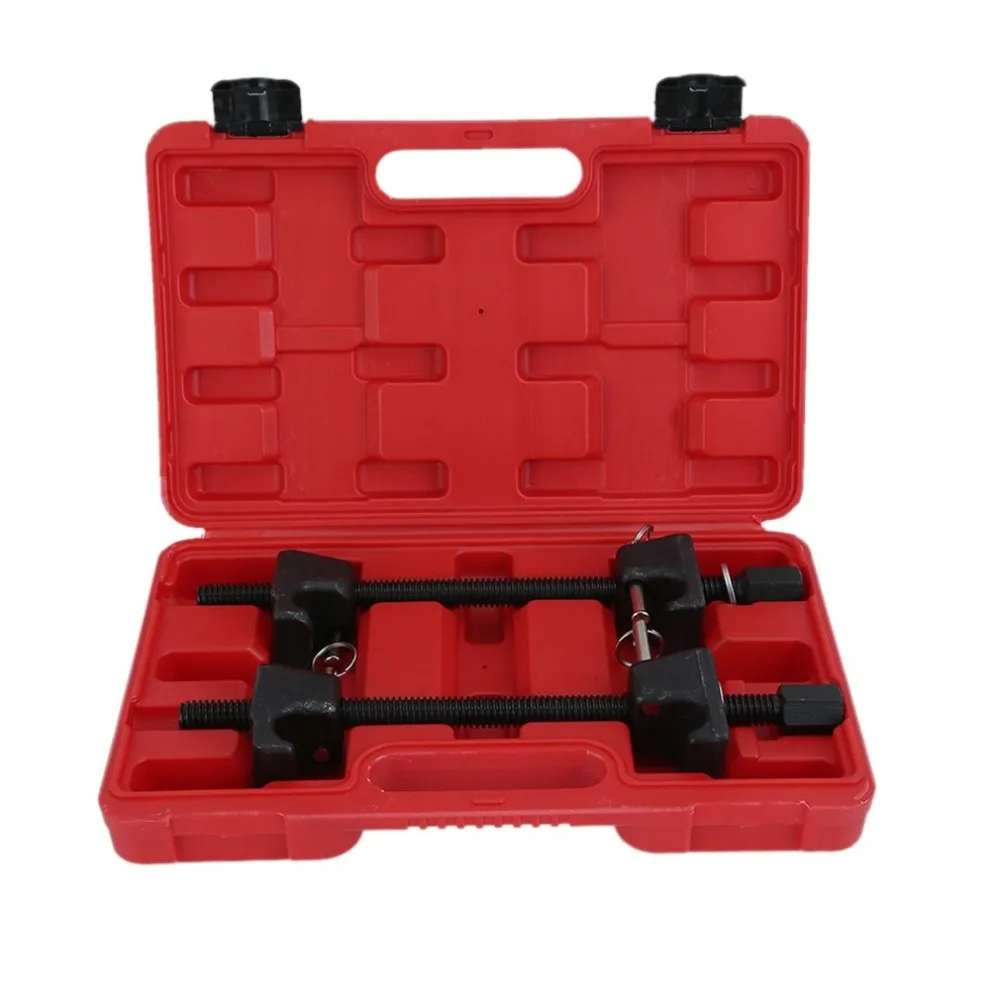 

Professional Spring Tensioner Set Automotive Workshop Equipment 300MM Robust Lowering Shock Absorber Tools With Carrying Case