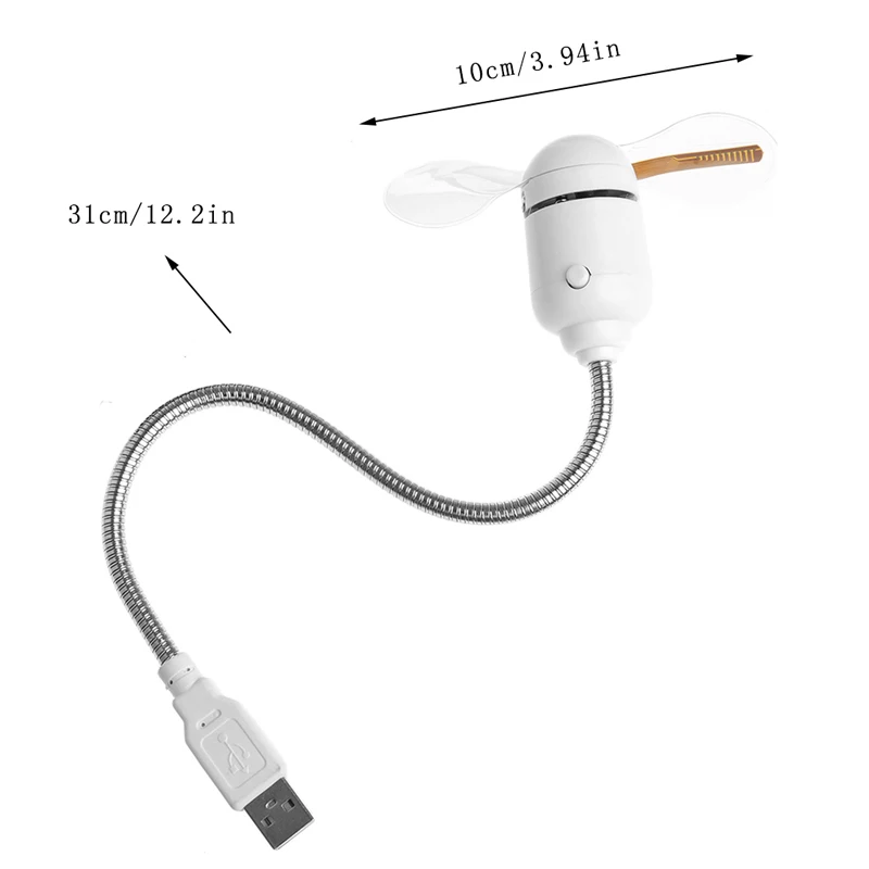 Free_on USB СВЕТОДИОДНЫЙ светильник гибкий Вентилятор охлаждения DIY Программа