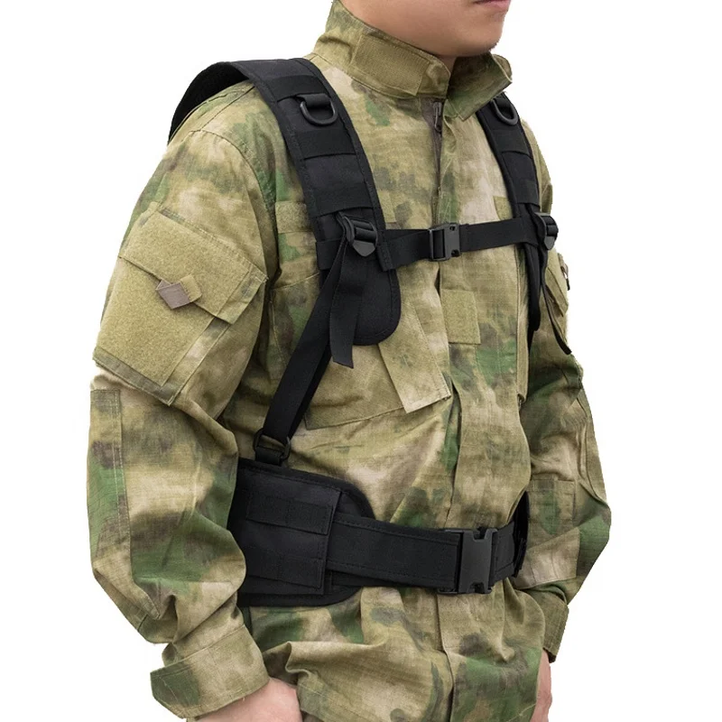 Military Tactical Vest Chest Rig MOLLE Combat Waist Belt Men Army Cummerbunds Airsoft Paintball Equ