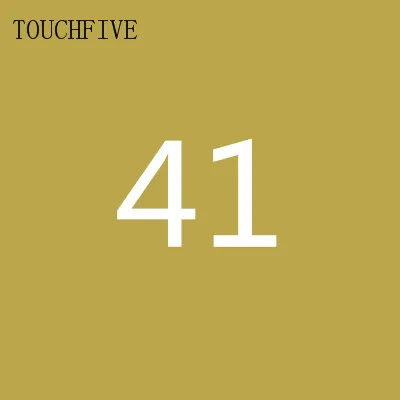 1 шт. TouchFive на выбор, 168 цветов, маркеры для эскизов, маркеры на спиртовой основе, набор цветных маркеров, товары для рукоделия, ручка для школы - Цвет: 41