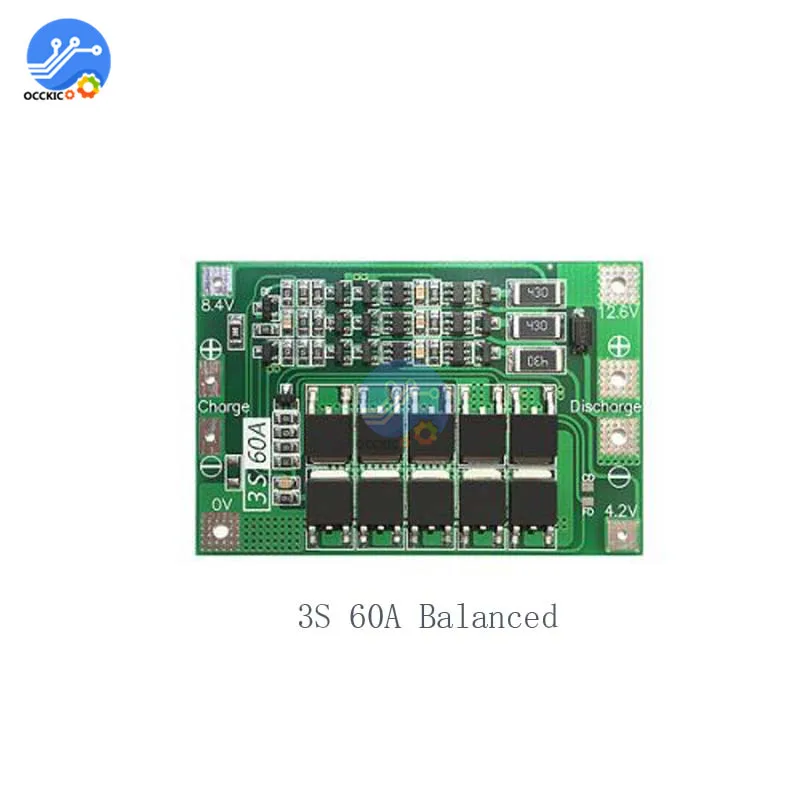 BMS 3S 4S 6S 8A 25A 30A 40A 60A 18650 литиевая батарея зарядное устройство доска 18650 баланс улучшенная версия эквалайзер зарядное устройство