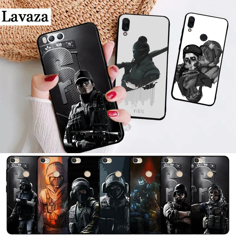 

Lavaza Voltron Rainbow Six Siege YuGiOh Silicone Case for Xiaomi Redmi 4A 4X 5A 5 Plus S2 6 6A 7A K20 Note 4 7 Pro Prime Go