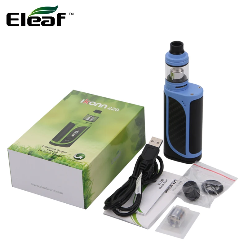 Оригинальный испаритель Eleaf iKonn 220 электронная сигарета с баком ELLO Mini без